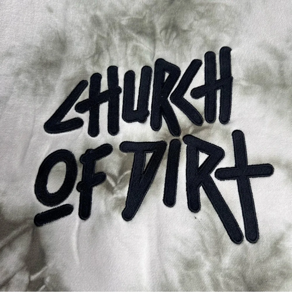Church of dirt tie dye crewneck sweatshirt size‎ small